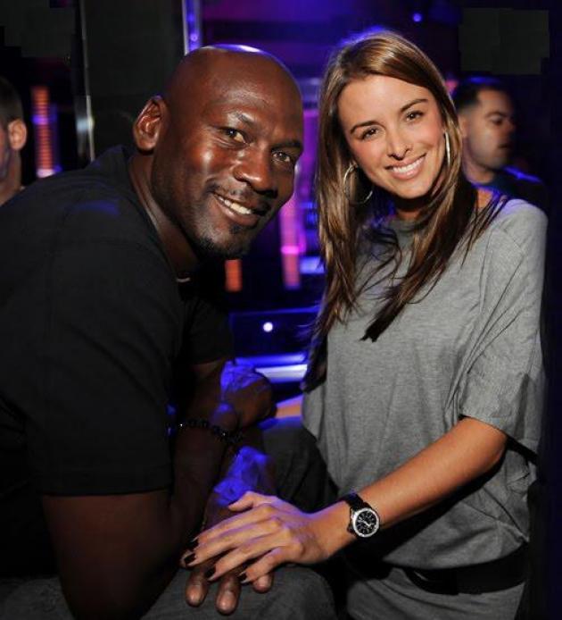 Michael Jordan and Wife Identical Twins