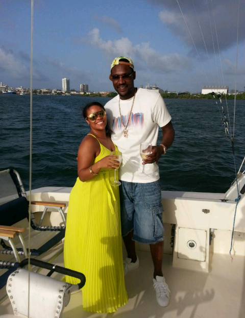 [Pics] Memphis Grizzlies Guard Tony Allen Share Honeymoon Pics